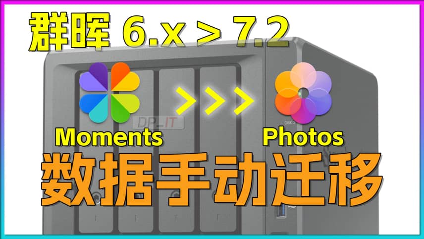 Synology Moments to Photos Manual Migration Guide
