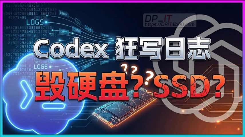 11Codex 狂写日志毁硬盘? 三种方案拯救你的 SSD 寿命